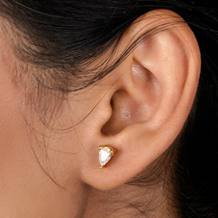 22k Gold Plated Ziya Elite Studs
