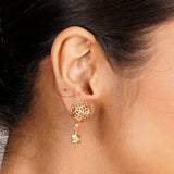 22k Gold Plated Kanaka Ritika Necklace Set