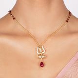 22k Gold Plated Nyra Tanira Pendant