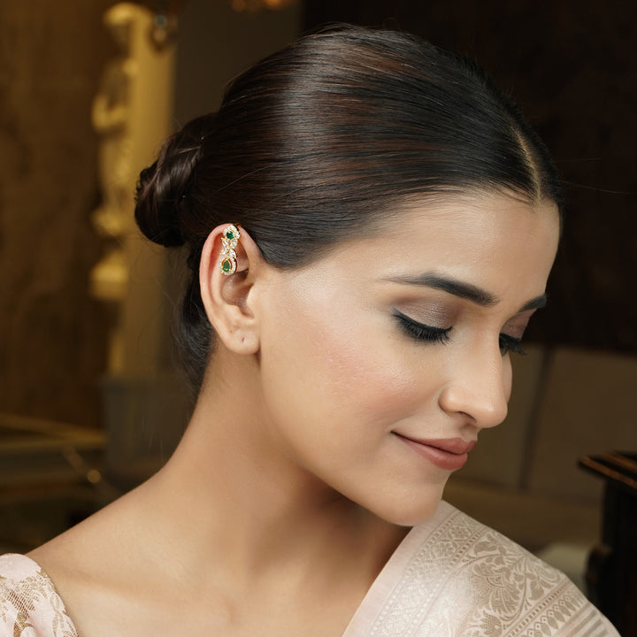 22k Gold Plated Tarika Taraash Earcuff