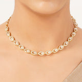 22k Gold Plated Gulnaar Tarang Necklace Set