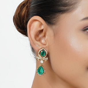 22k Gold Plated Varsha Aashika Earrings