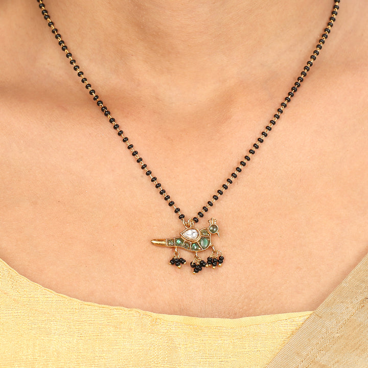 22k Gold Plated Sampada Atmika Pendant