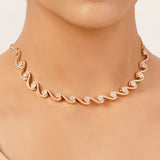 22k Gold Plated Gulnaar Mridul Necklace Set