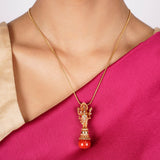22k Gold Plated Ishvara Ansh Pendant