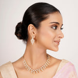 22k Gold Plated Zivara Iravya Necklace Set