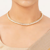 22k Gold Plated Gulnaar Nitya Necklace Set
