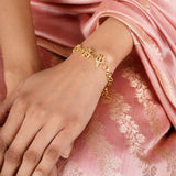 22k Gold Plated Nyra Elina Bangle