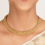 22k Gold Plated Kanaka Siyana Necklace Set