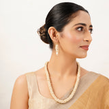 22k Gold Plated Sunheri Rajsi Necklace Set