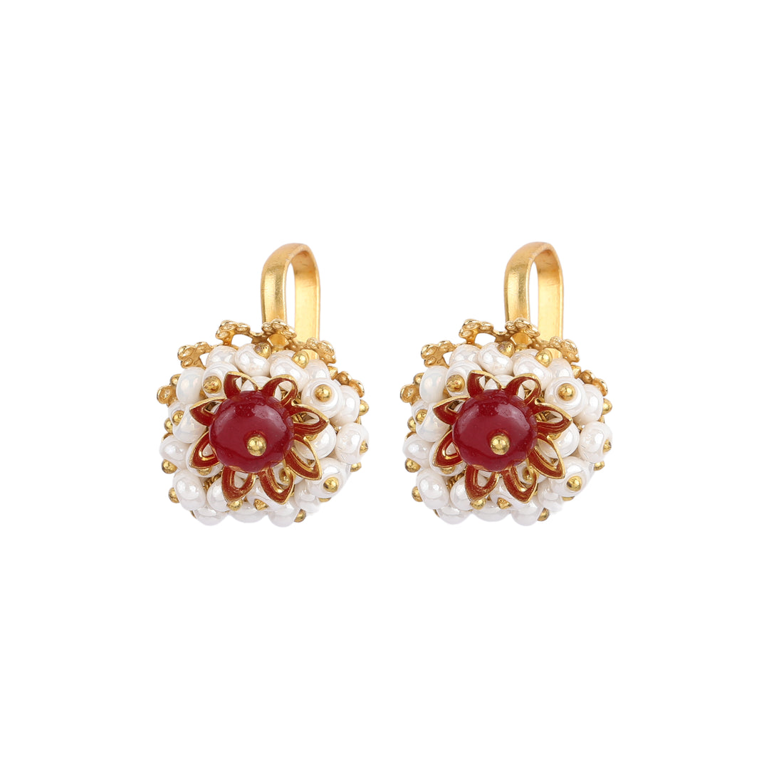 22k Gold Plated Gulabi Rajeshri Earcuff