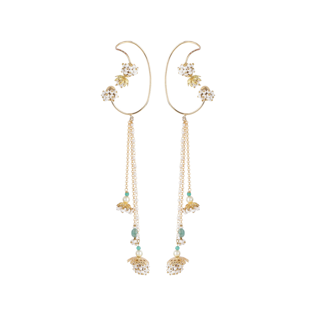 22k Gold Plated Gulabi Suvarnima Earrings