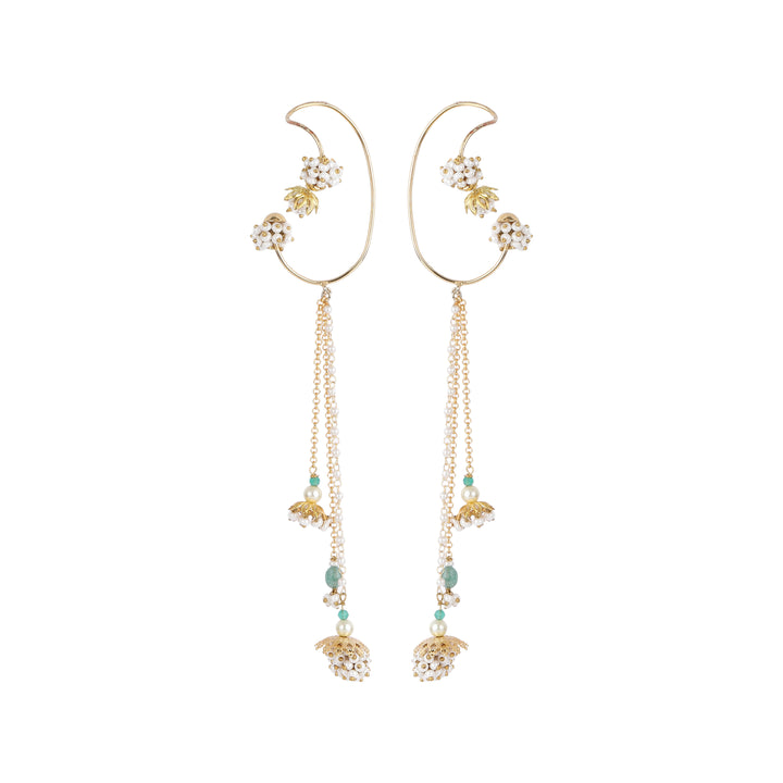 22k Gold Plated Gulabi Suvarnima Earrings