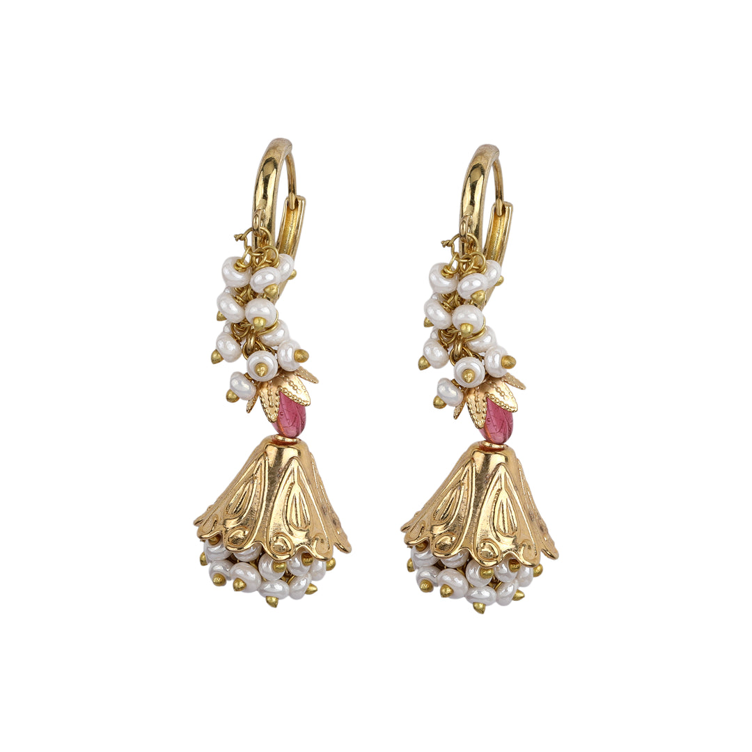 22k Gold Plated Gulabi Nandini Earrings