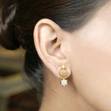 22k Gold Plated Suvarna Sopan Pendant