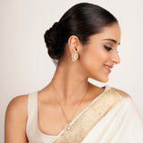 22k Gold Plated Ridhi Pravaaha Pendant Set