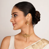 22k Gold Plated Kanaka Kiyana Necklace Set