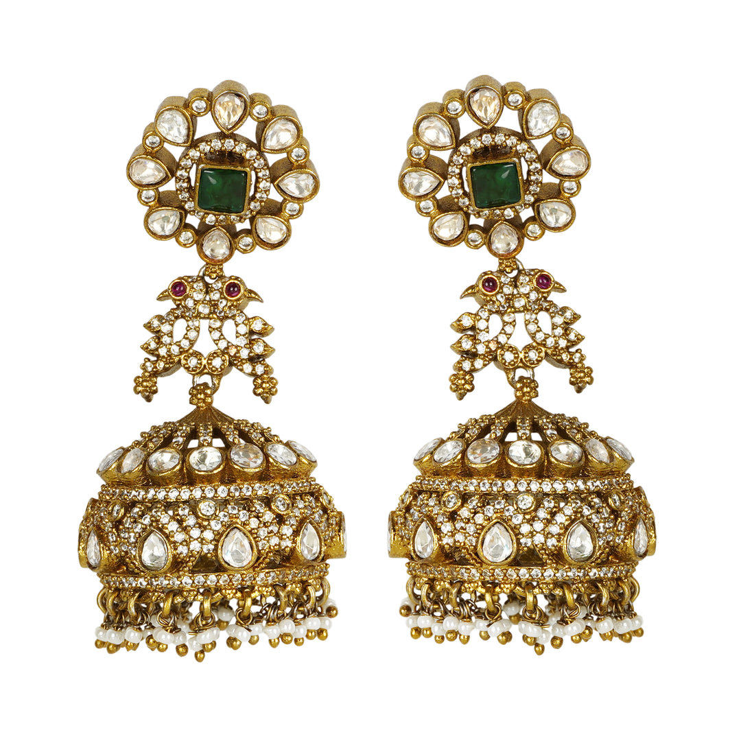 22k Gold Plated Varsha Anagha Earrings