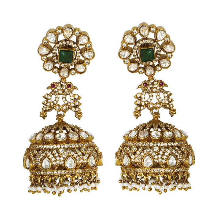 22k Gold Plated Varsha Anagha Earrings