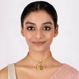 22k Gold Plated Nyra Prisha Pendant