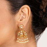 22k Gold Plated Kanaka Saanvi Necklace Set