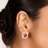 22k Gold Plated Ridhi Golaka Pendant Set