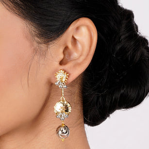 Gold /Silver  Nyra Adrika Earring