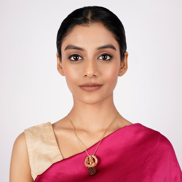 22k Gold Plated Ishvara Moksha Pendant