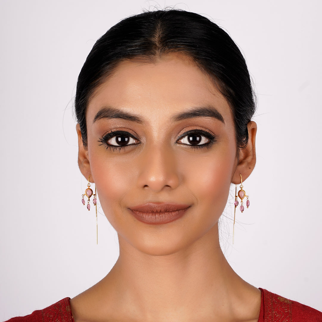 22k Gold Plated Sui Dhaga Vamika Earring