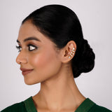 22k Gold Plated Jhilmil Echo Earclips