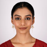 22k Gold Plated Sui Dhaga Induja Earring