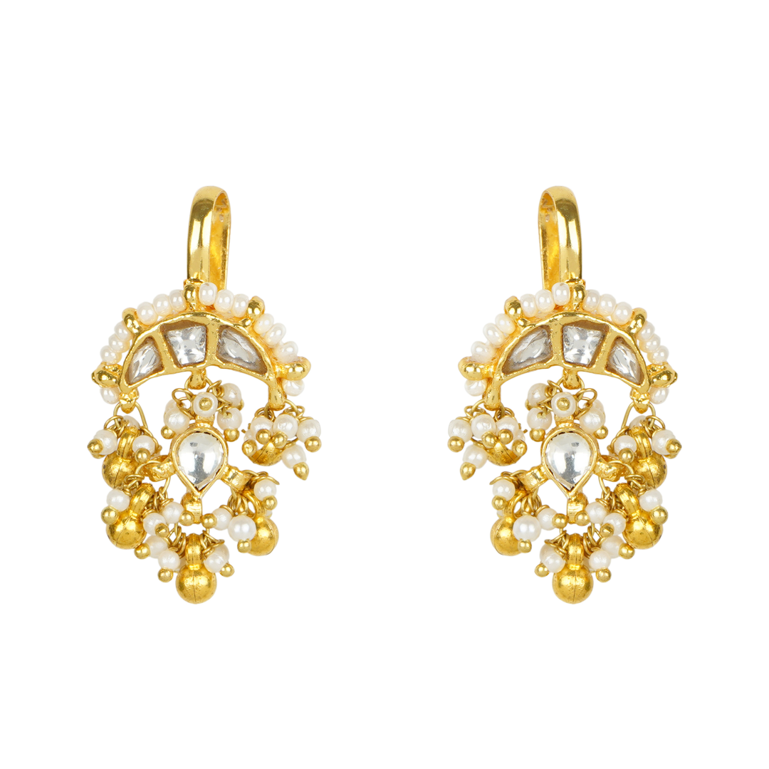 22k Gold Plated Karnika Vamika Earcuff