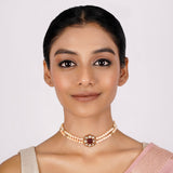 22k Gold Plated Nyra Gargee Necklace