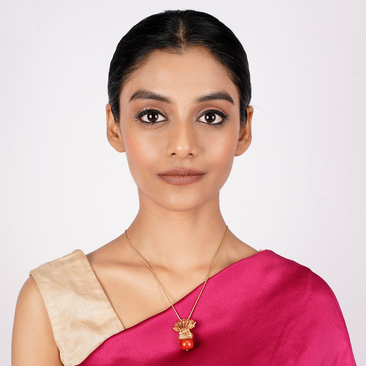 22k Gold Plated Ishvara Sattva Pendant