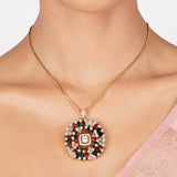 22k Gold Plated Nyra Xarina Pendant Set