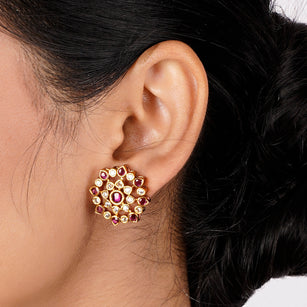 22k Gold Plated Nyra Yuvika Earring