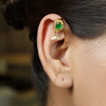 22k Gold Plated Tarika Arka Earcuff