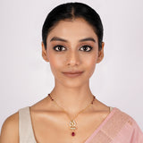 22k Gold Plated Nyra Tanira Pendant