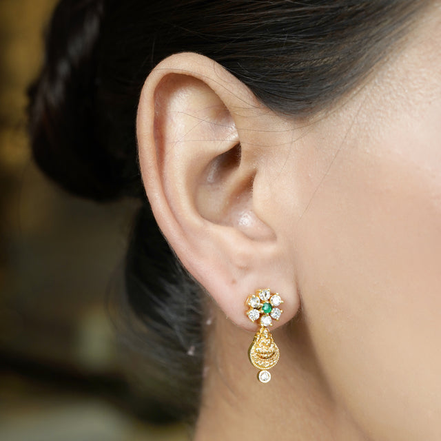 22k Gold Plated Suvarna Jalika Pendant