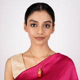 22k Gold Plated Ishvara Karma Pendant