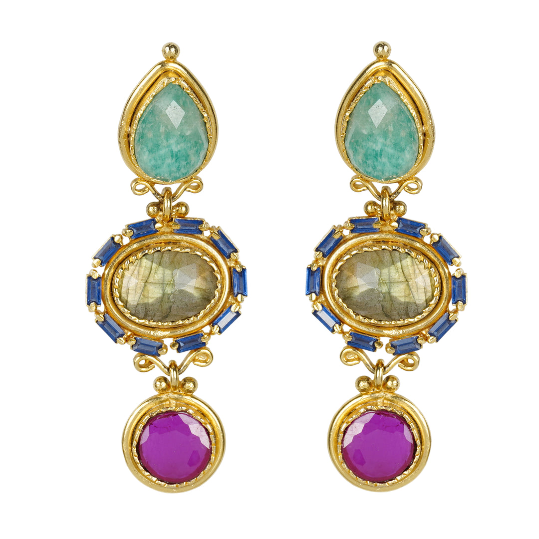22k Gold Plated Varsha Agrima Earrings