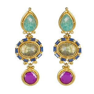 22k Gold Plated Varsha Agrima Earrings