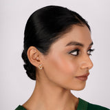 22k Gold Plated Ziya Charm Studs