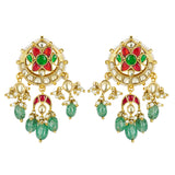 22k Gold Plated Varsha Ahilya Earrings
