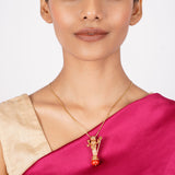 22k Gold Plated Ishvara Yajna Pendant