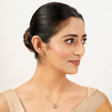 22k Gold Plated Gulnaar Sukoon Necklace Set