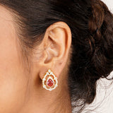 22k Gold Plated Ridhi Taruni Pendant Set