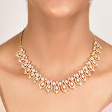 22k Gold Plated Zivara Iravya Necklace Set