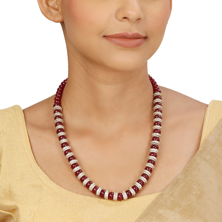 22k Gold Plated Sampada Abhijita Necklace