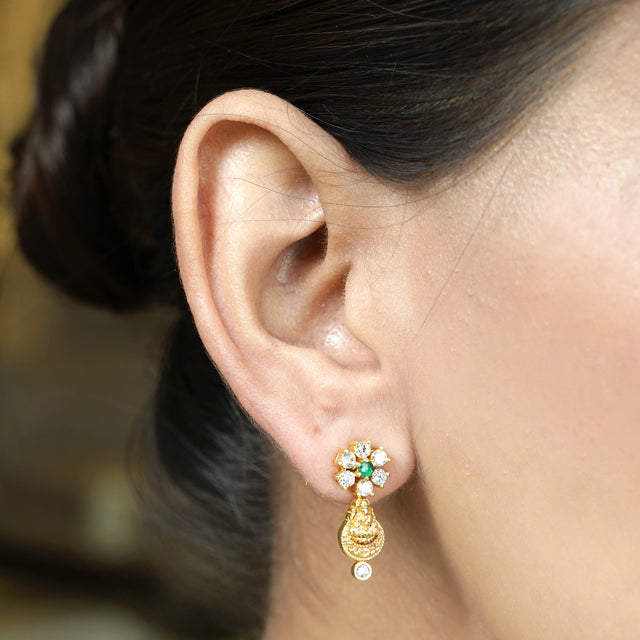 22k Gold Plated Suvarna Jalika Pendant